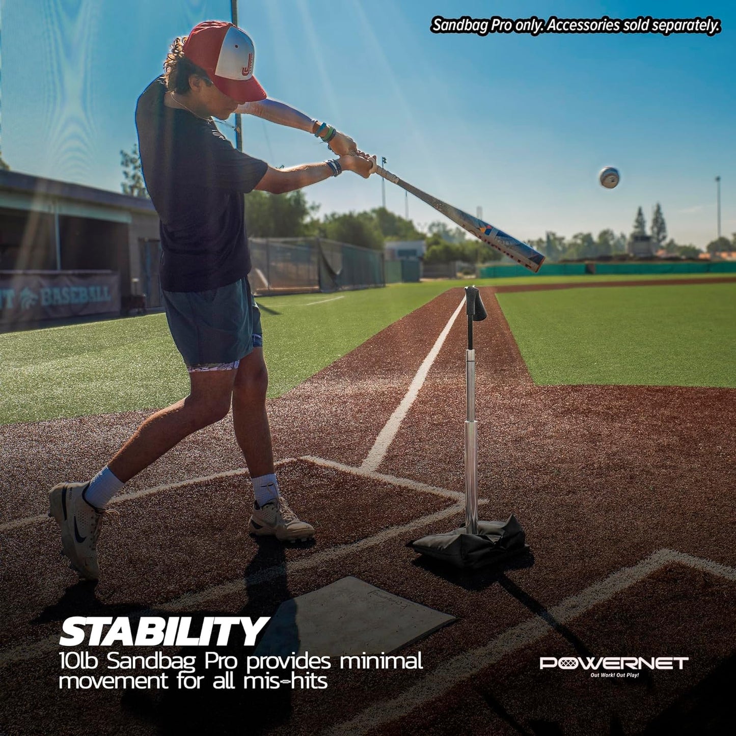 Powernet Sandbag Pro for Baseball Batting Tees