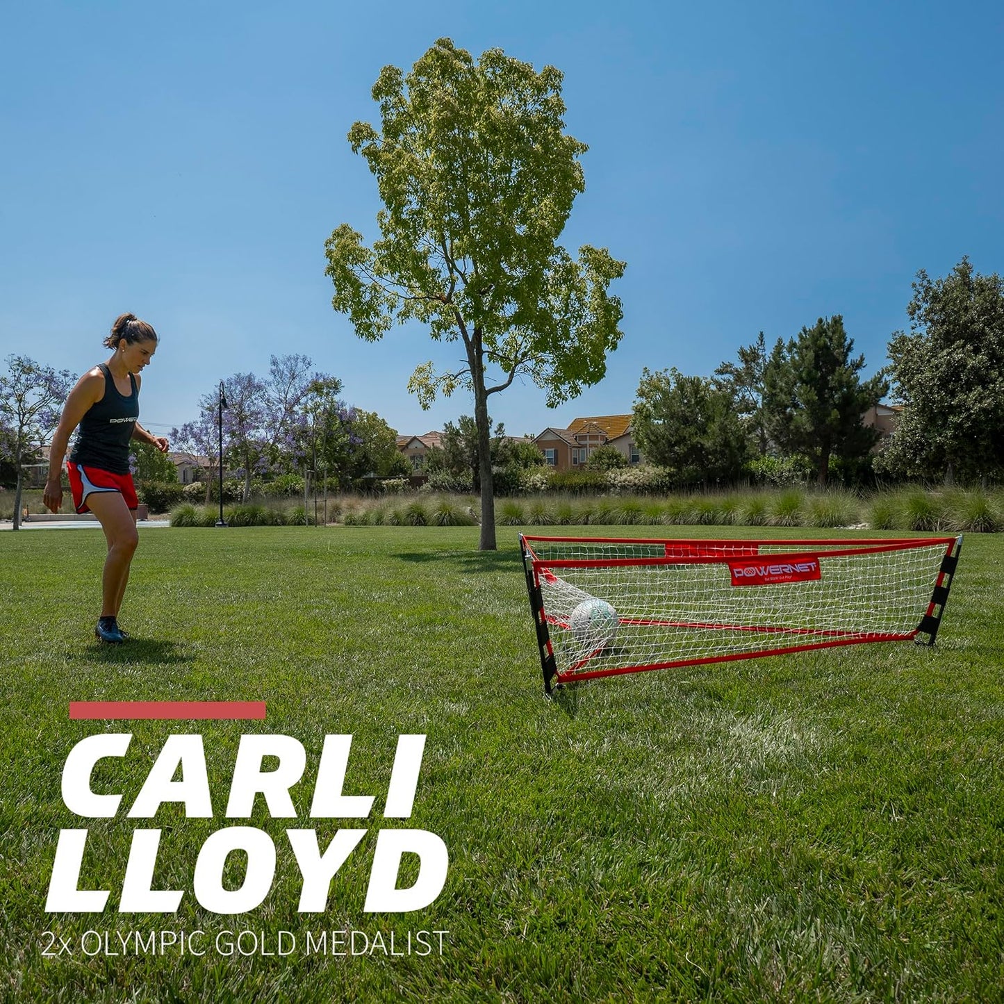 PowerNet Soccer Triple Threat Team Rebounder