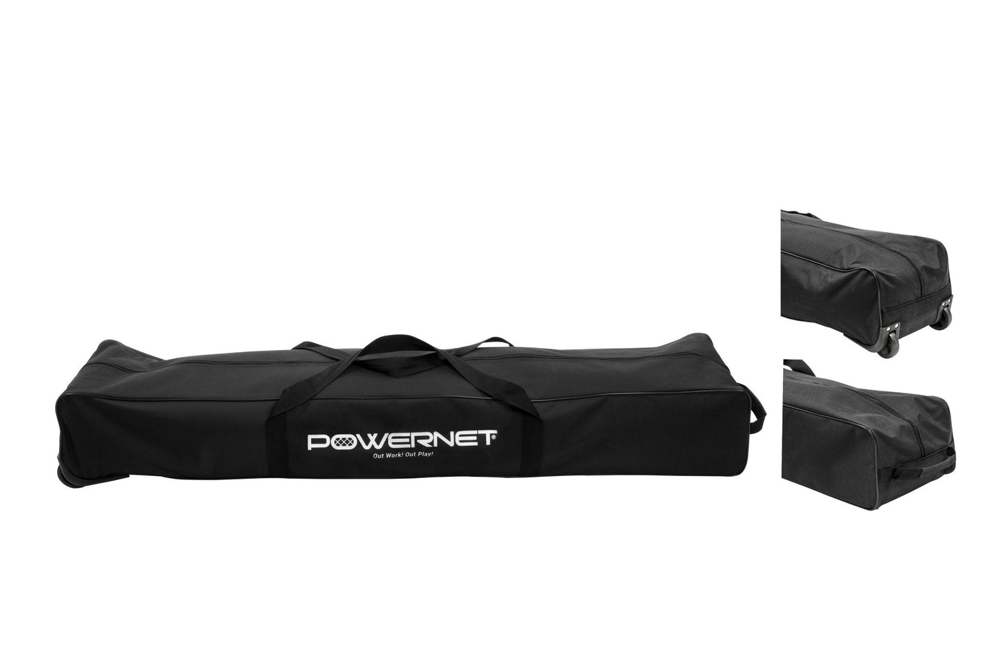 PowerNet Volleyball Practice Net Station | 8 ft Wide by 11 ft High