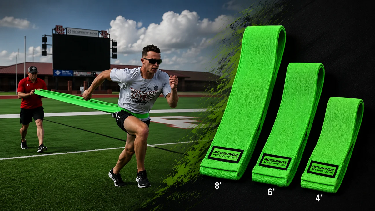 ACEBANDZ™ Performance Resistance Band — with the MVS Explosive Athlete Training Program
