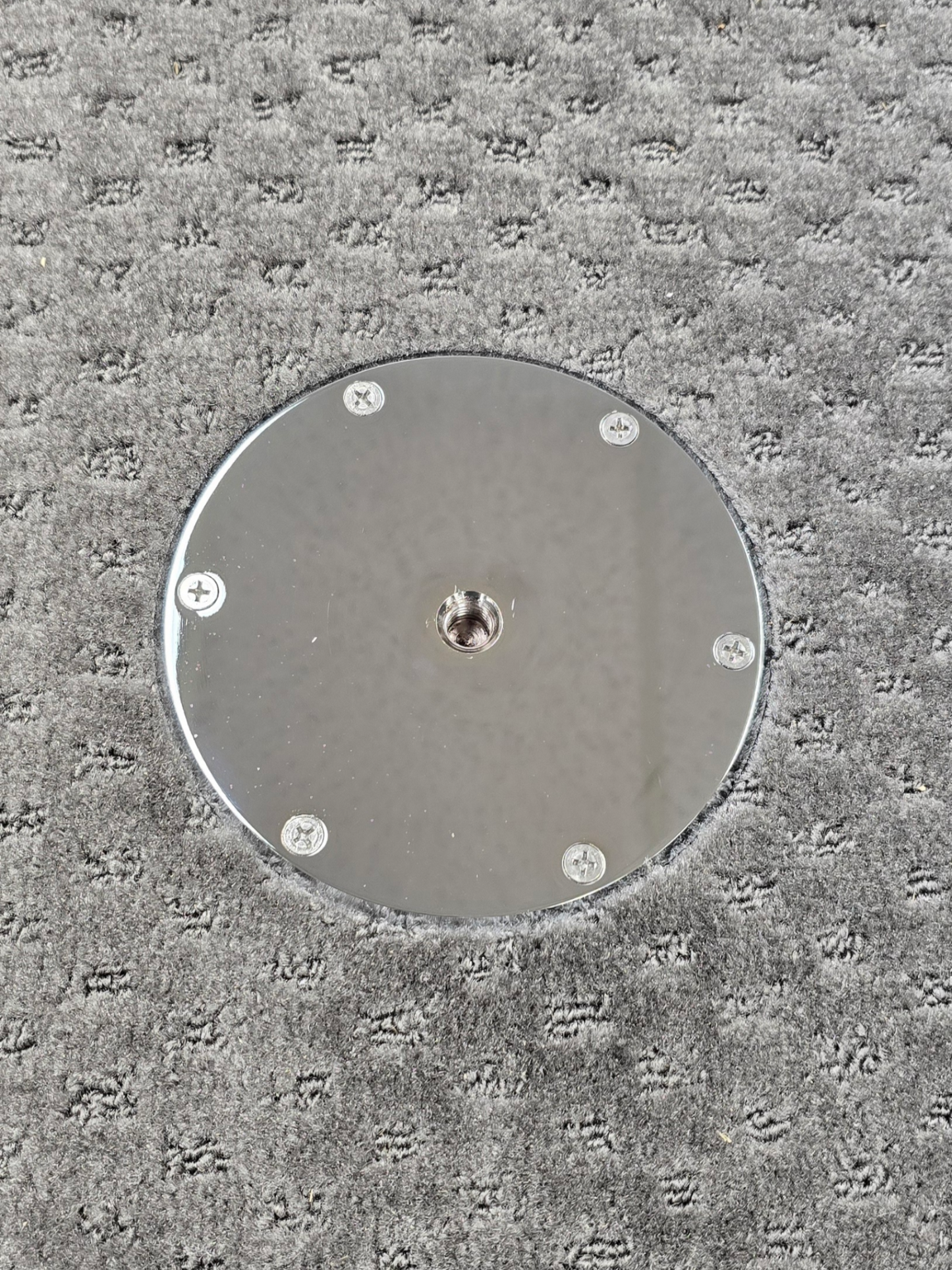 Boat Table Bracket, Table Post & Flush Mount Floor Plate - Stainless Steel