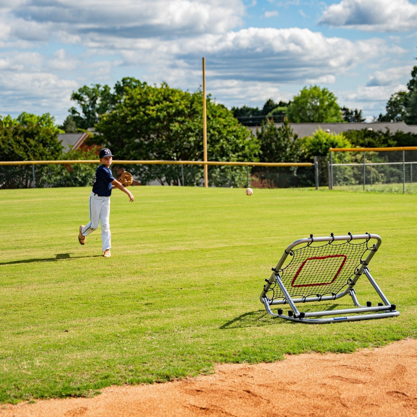Blemished Pro Portable Rebounder 3' x 3' + Valle Glove + Smushballs