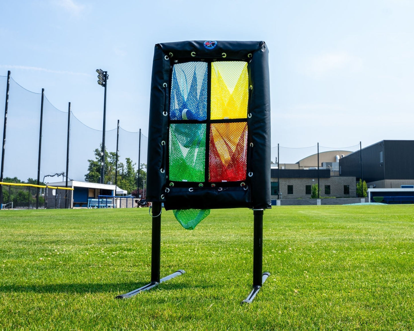 Colored 4 Hole Pitch Target