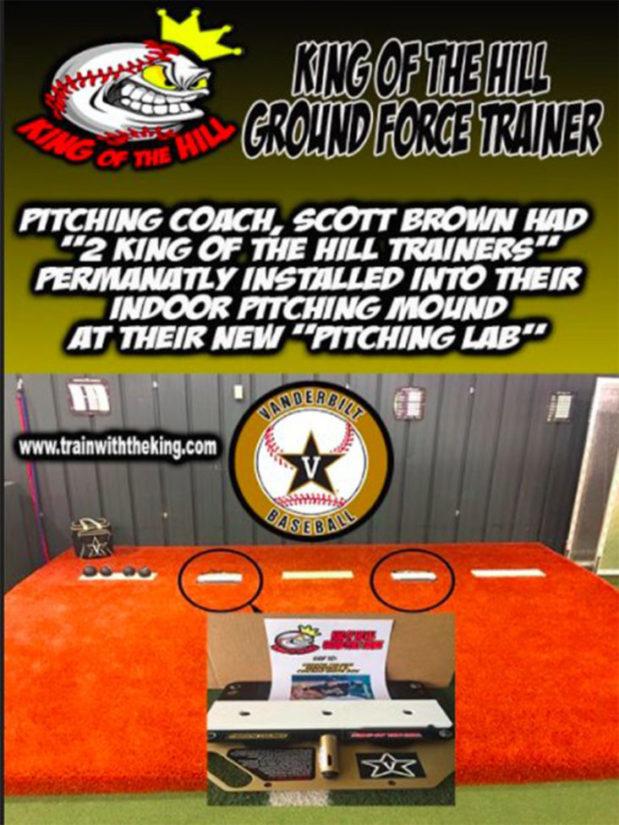 King of the Hill Pitching Trainer + Performance Pitch -  MLB & D1's #1 Training Devices