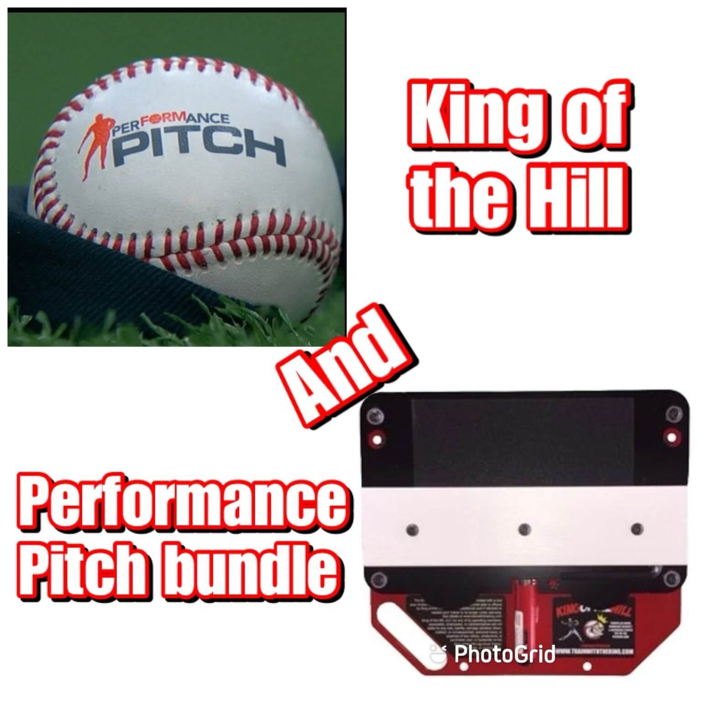 King of the Hill Pitching Trainer + Performance Pitch -  MLB & D1's #1 Training Devices