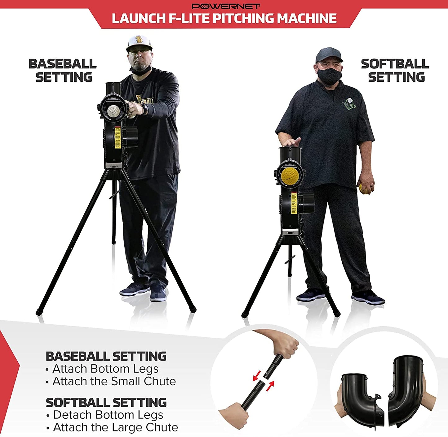 Launch F-Lite Pitching Machine