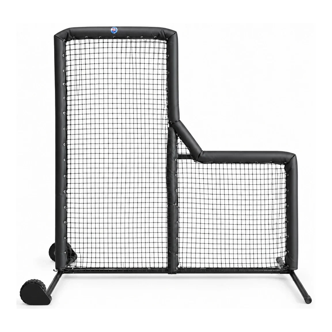 Pro 8x8 L-Screen | Padded Baseball Screen with Pro Wheels