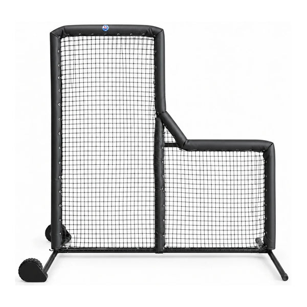 Pro 8x8 L-Screen | Padded Baseball Screen with Pro Wheels