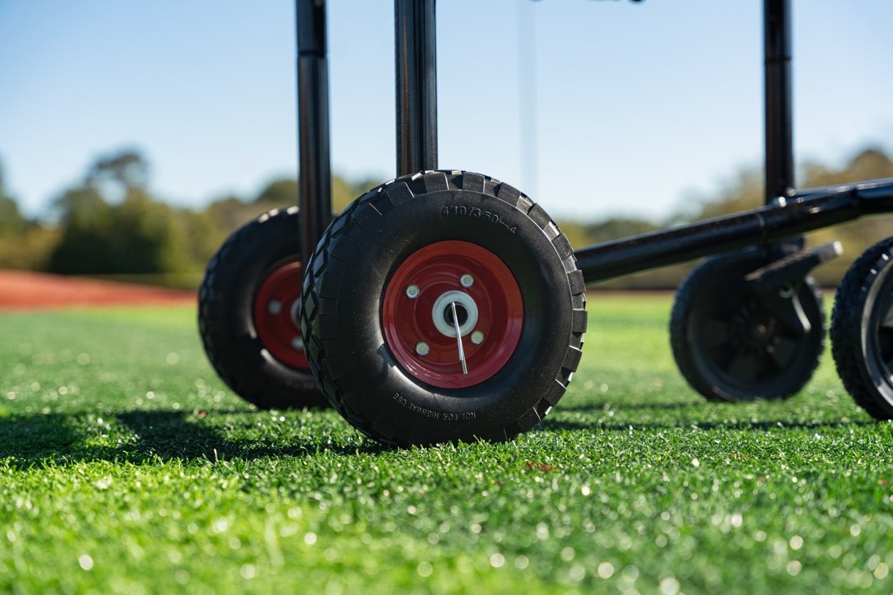 NEW 4 Wheel Pro Baseball Cart
