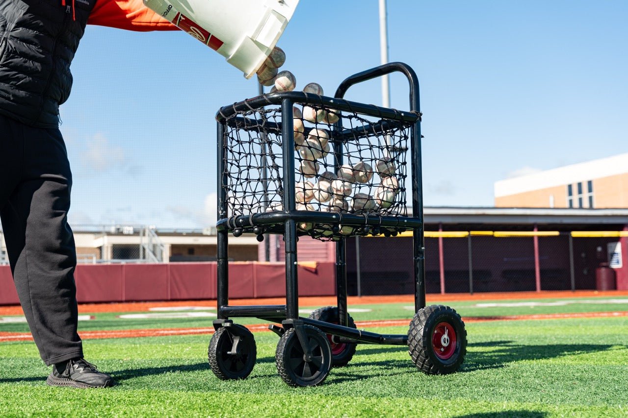 NEW 4 Wheel Pro Baseball Cart