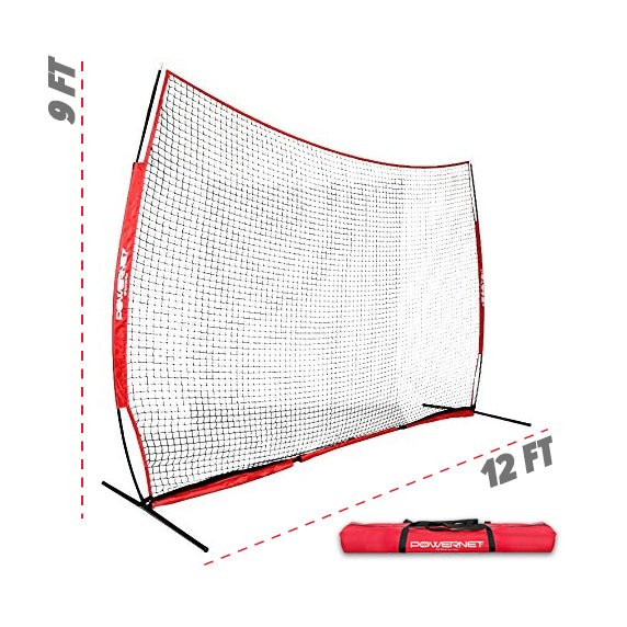 PowerNet 12 ft x 9 ft Sports Barrier Net