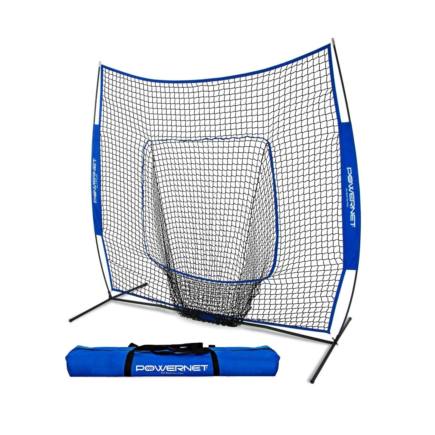 PowerNet 7x7 Baseball Softball Hitting Net