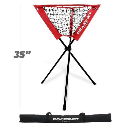 PowerNet Baseball Softball Portable Batting Practice Ball Caddy