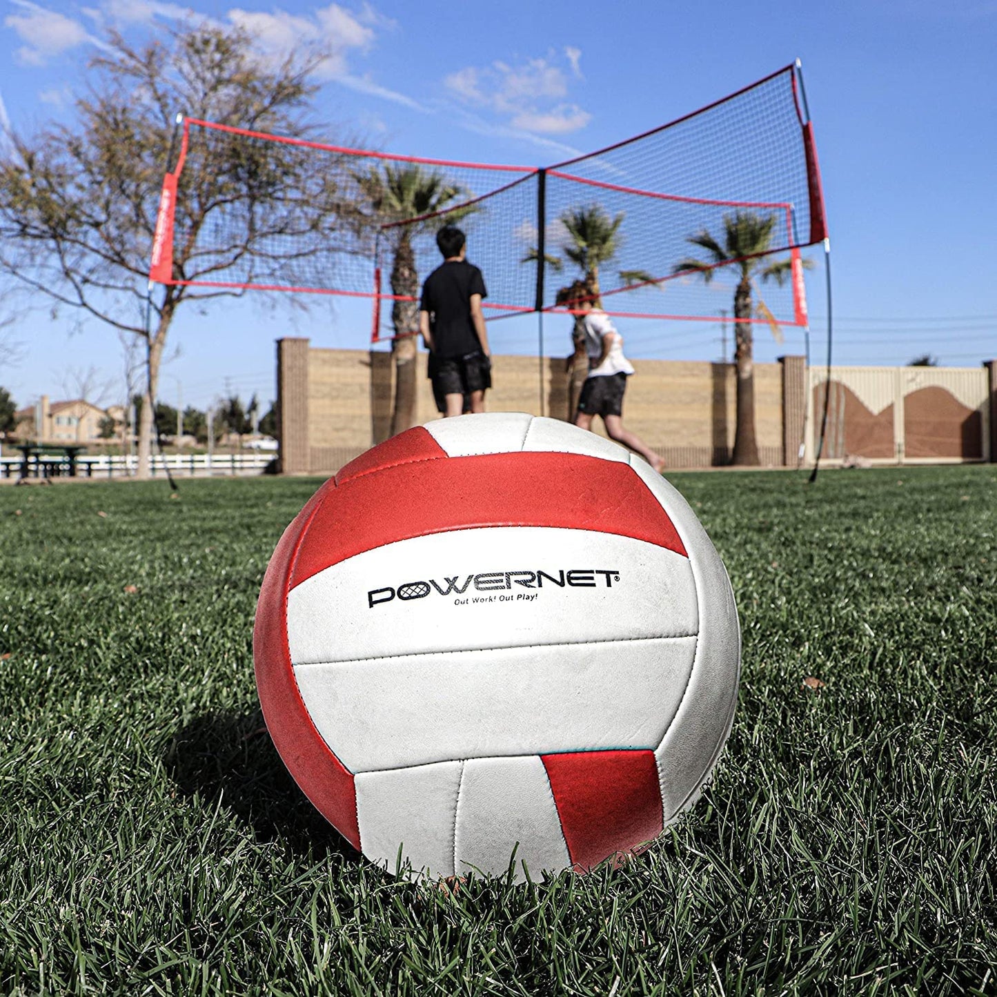 PowerNet Four Square Volleyball Net