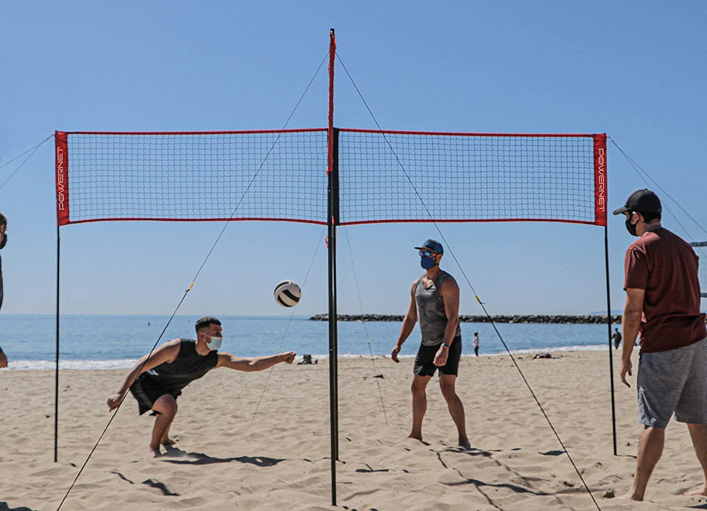 PowerNet Four Square Volleyball Net