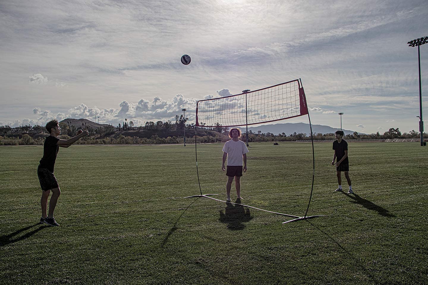 PowerNet Freestanding Volleyball Warm Up Net