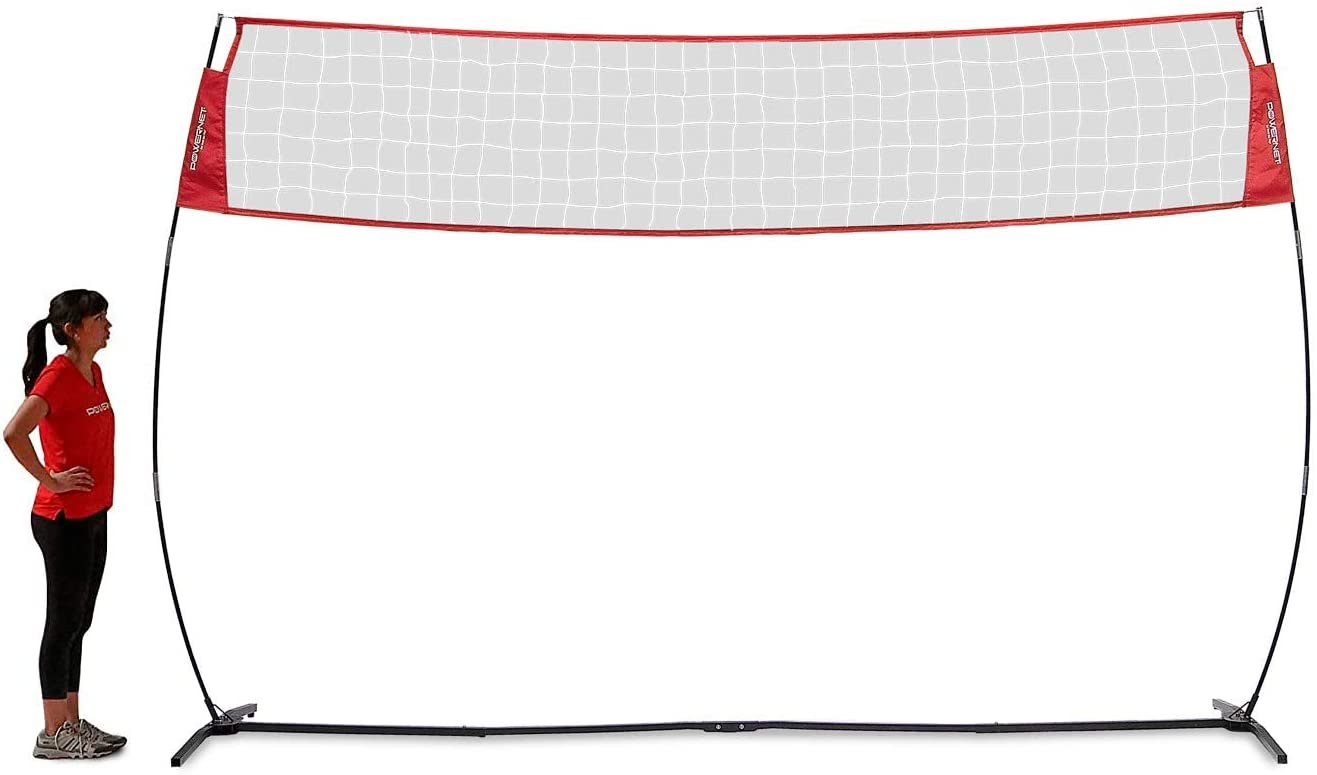 PowerNet Freestanding Volleyball Warm Up Net