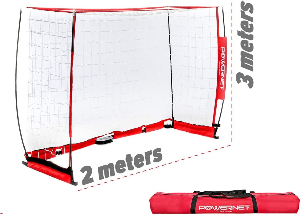 PowerNet Futsal Soccer Goal 3M x 2M (9.84 Ft x 6.56 ft)