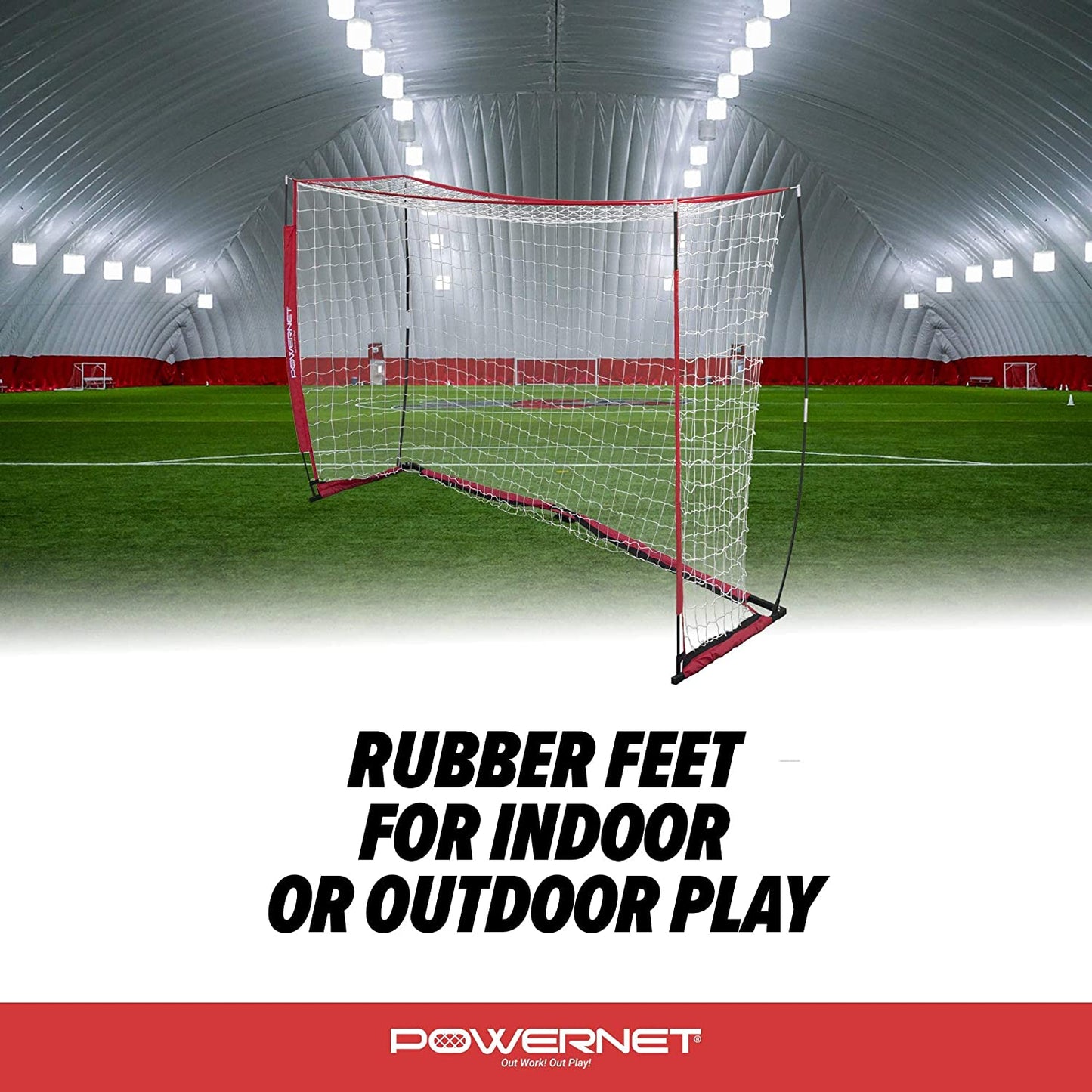 PowerNet Futsal Soccer Goal 3M x 2M (9.84 Ft x 6.56 ft)