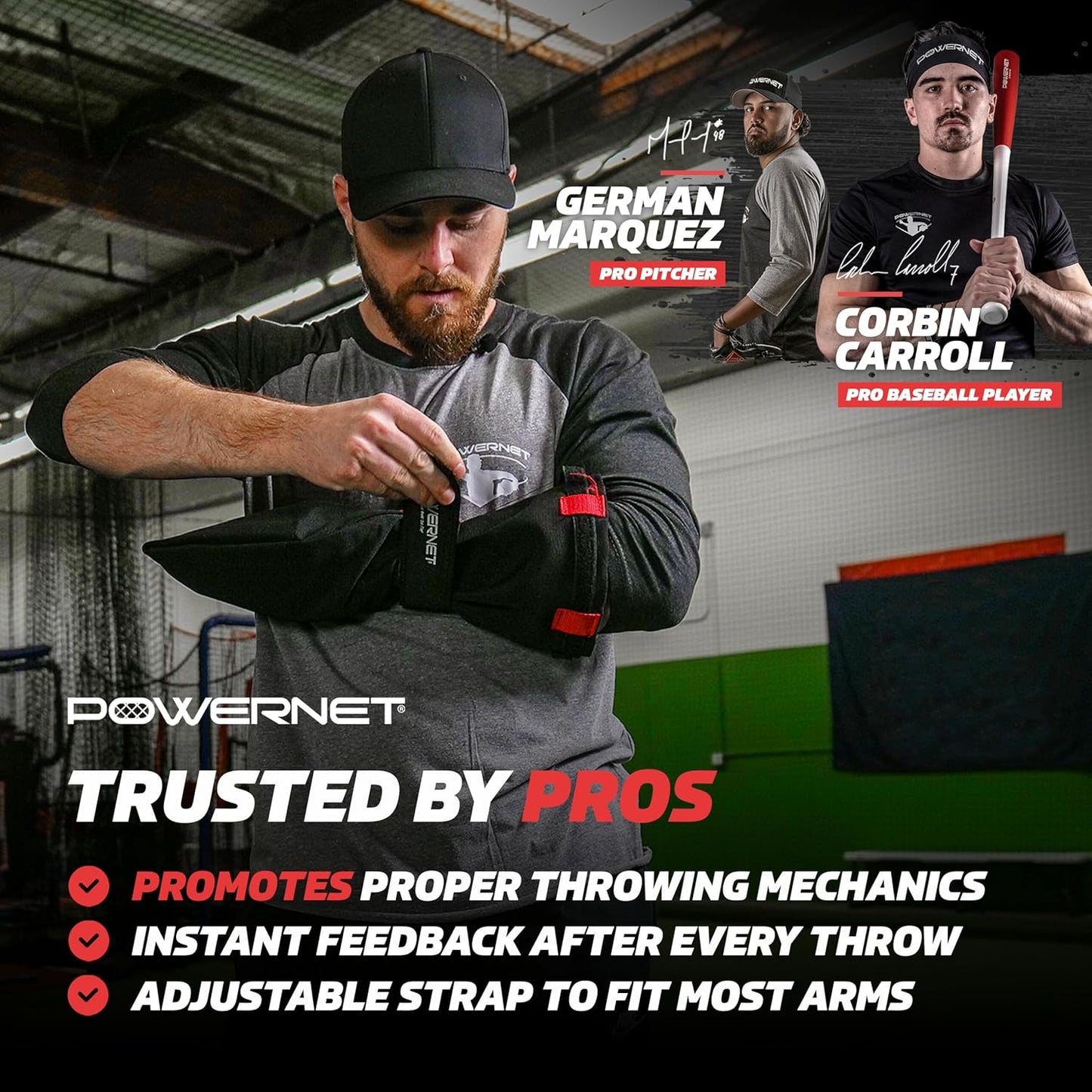 Powernet German Marquez Pitching Sleeve