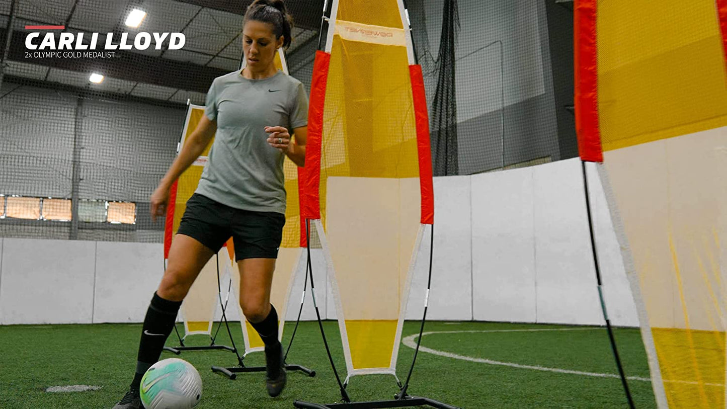 PowerNet Portable Defender Practice Dummy for Soccer and Basketball 77" x 23"