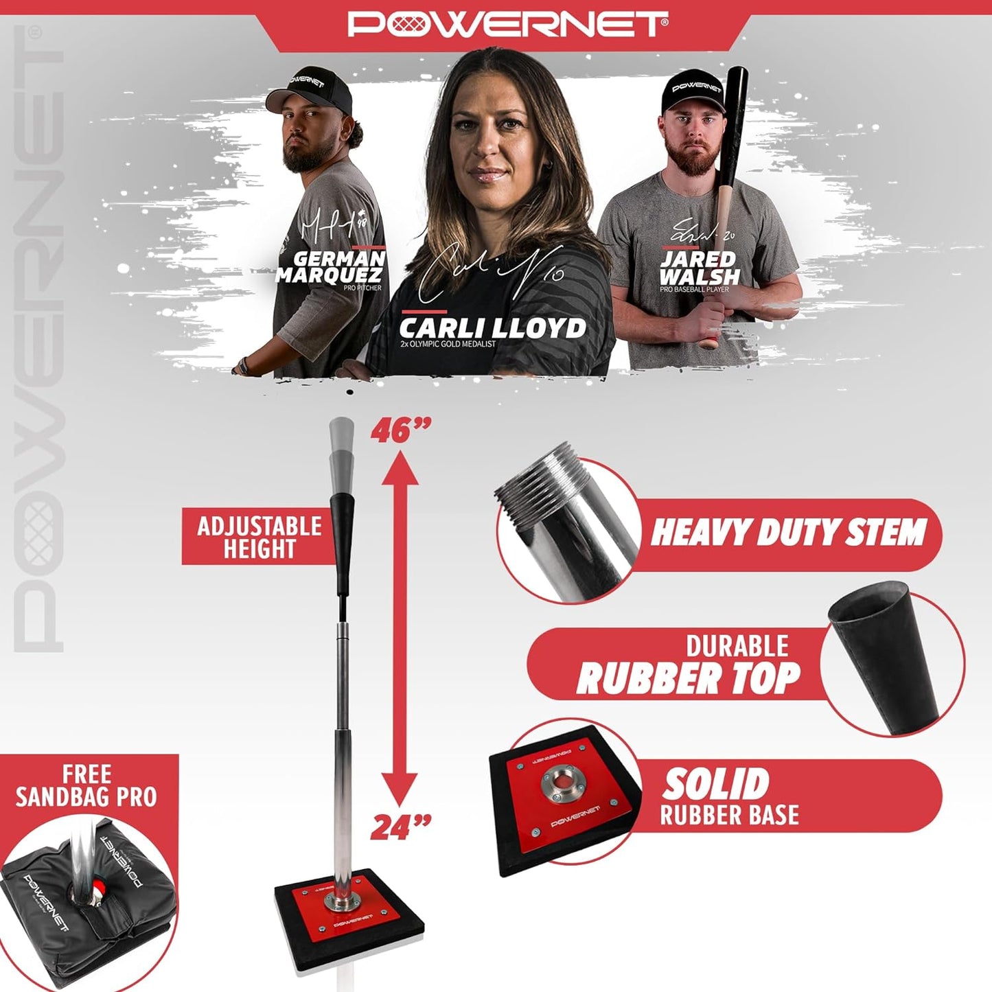 PowerNet Pro Batting Tee