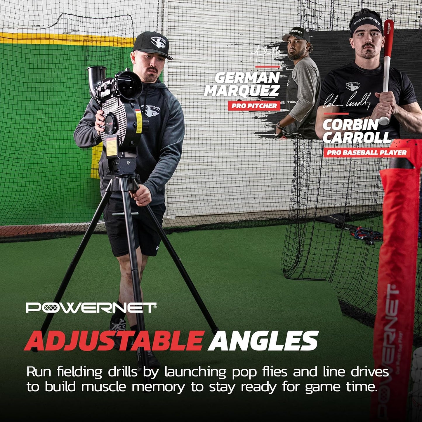 PowerNet Pro Launch F-lite Breaking Ball Machine