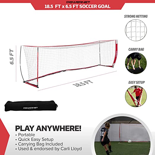 PowerNet Soccer Goal 18.5x6.5