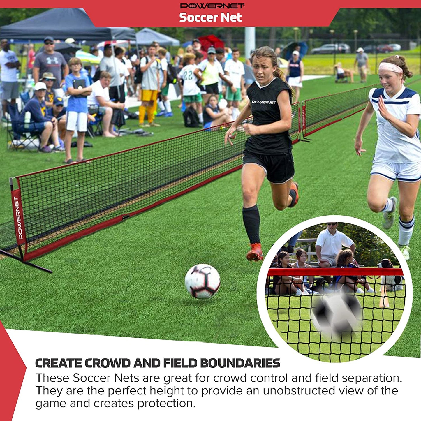 PowerNet Soccer Tennis Net