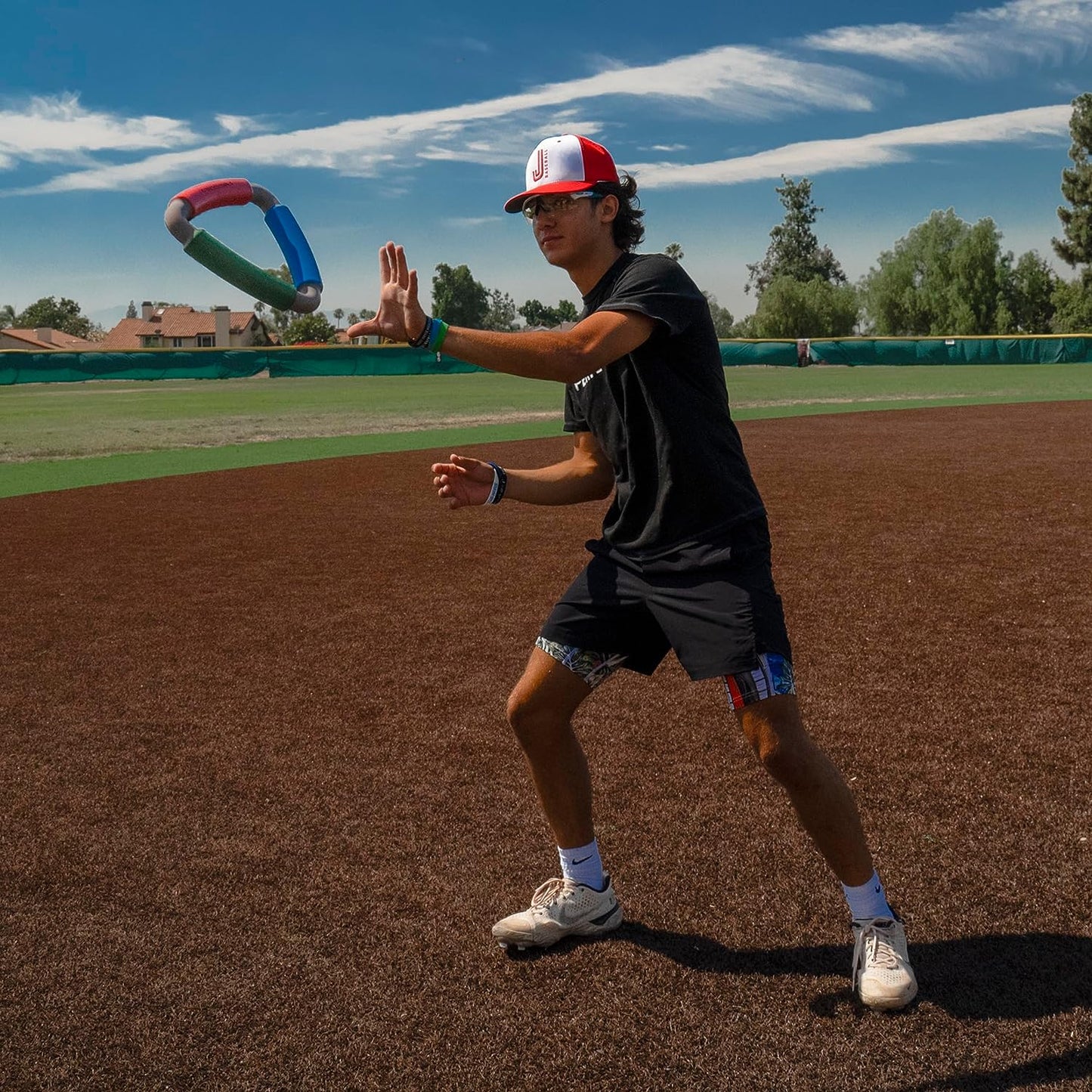 Powernet Tri-Action Catch | Hand-Eye Coordination | Reflex Agility Aid