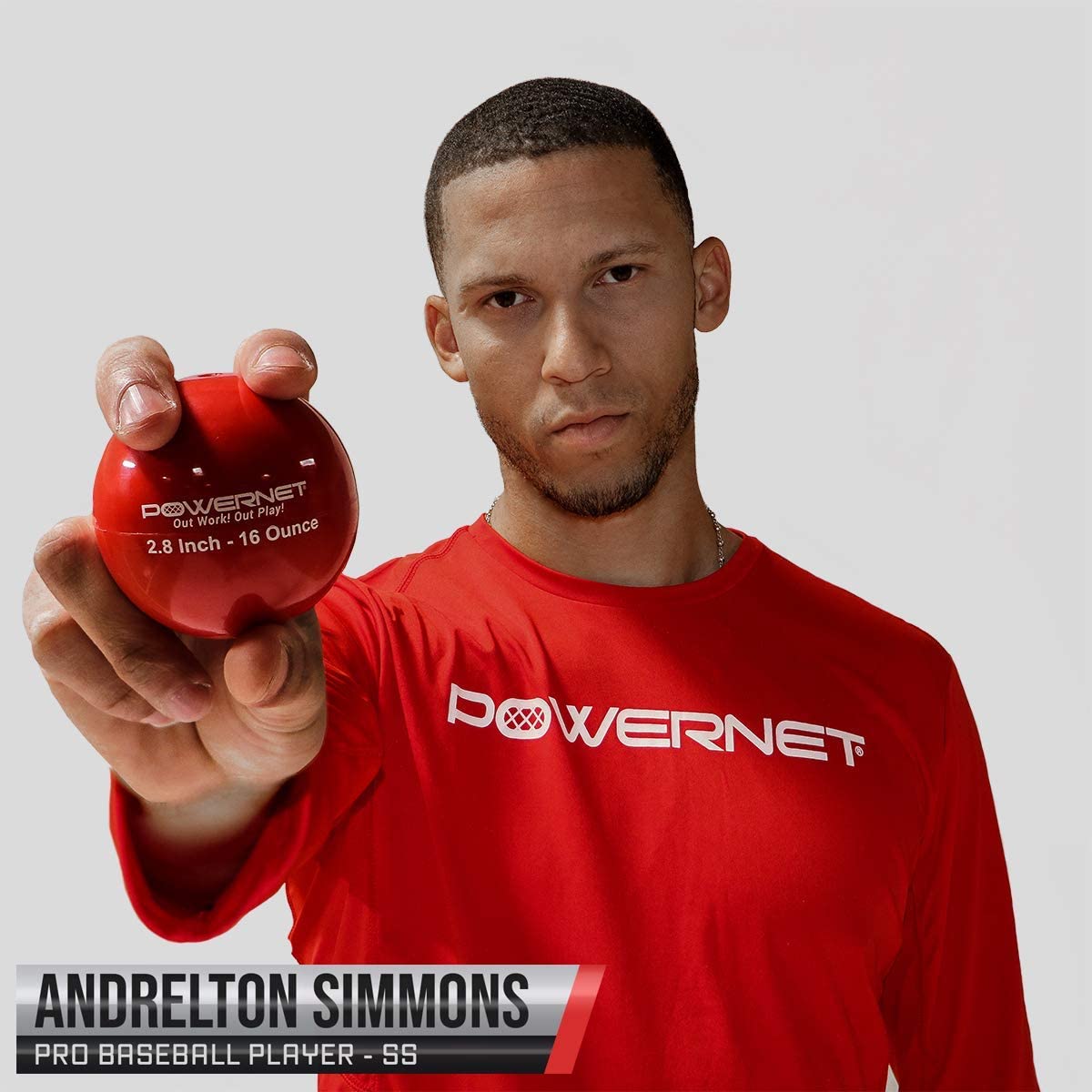 PowerNet Weighted Training Balls 3.2" Softball Size 6 Pack