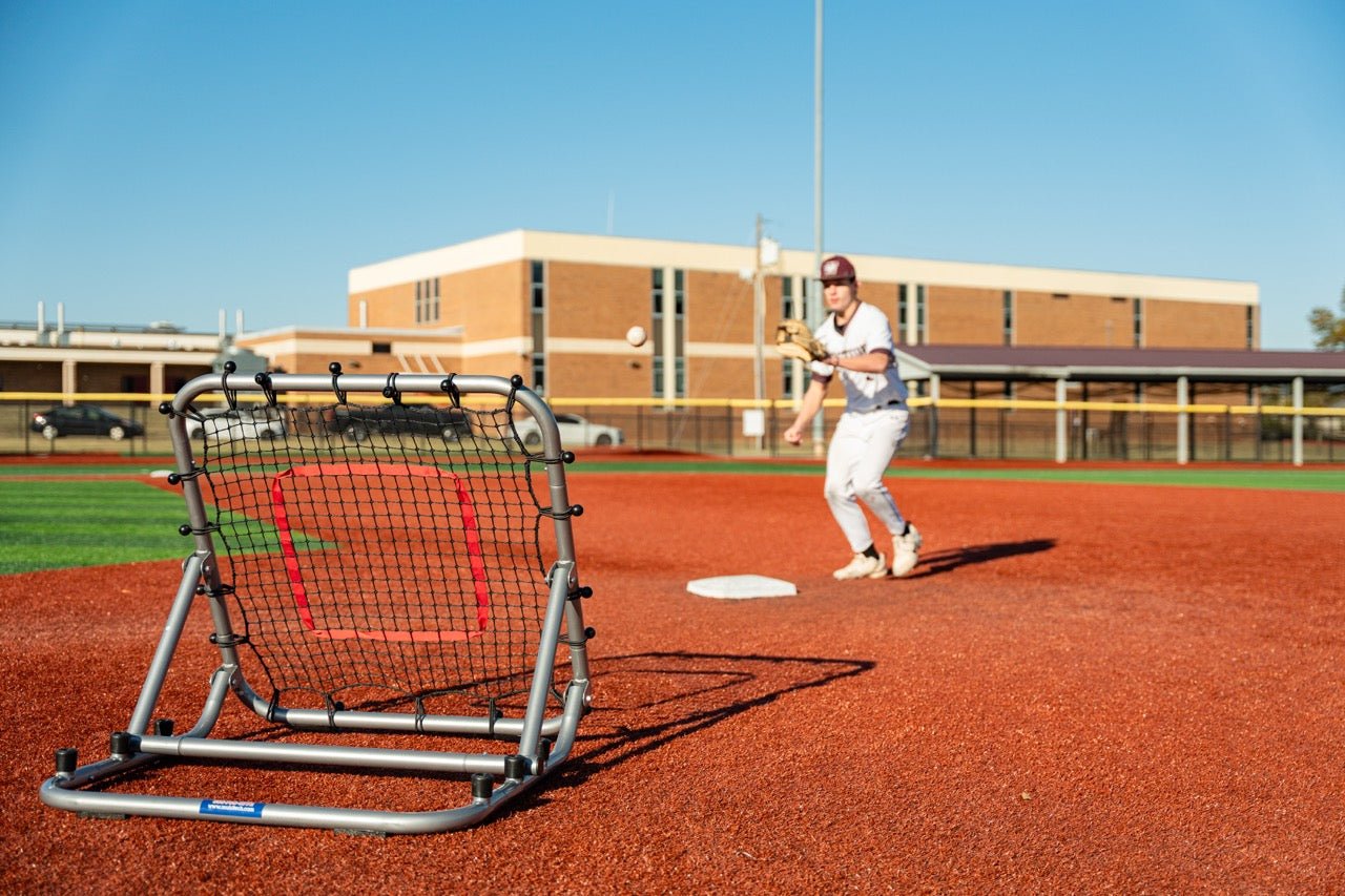 Pro 3 x 3 Rebounder + SMUSHBALLS Fielding Training Package