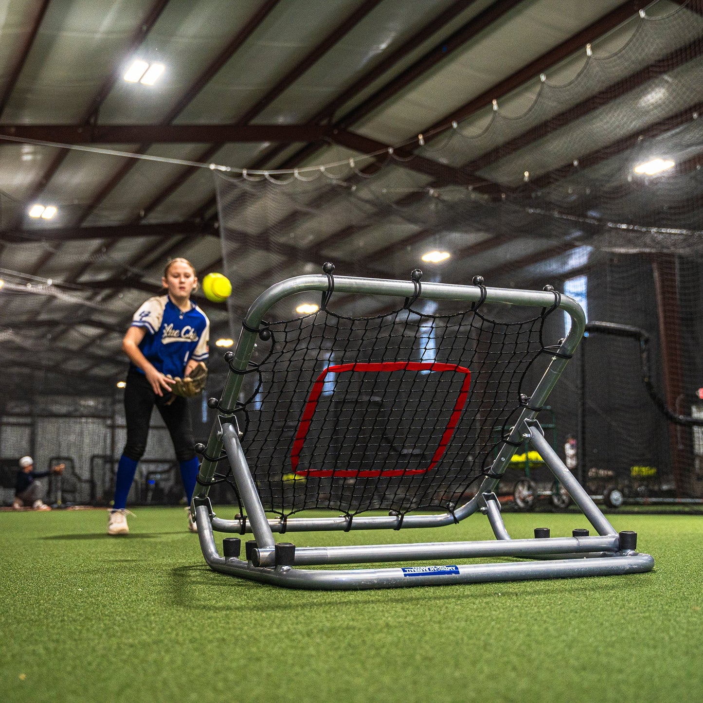 Pro 3 x 3 Rebounder + SMUSHBALLS Fielding Training Package