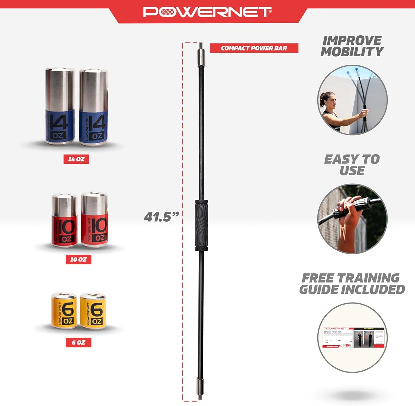 PowerNet Shoulder Trainer Bar