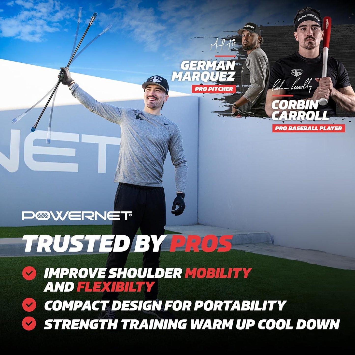 PowerNet Shoulder Trainer Bar
